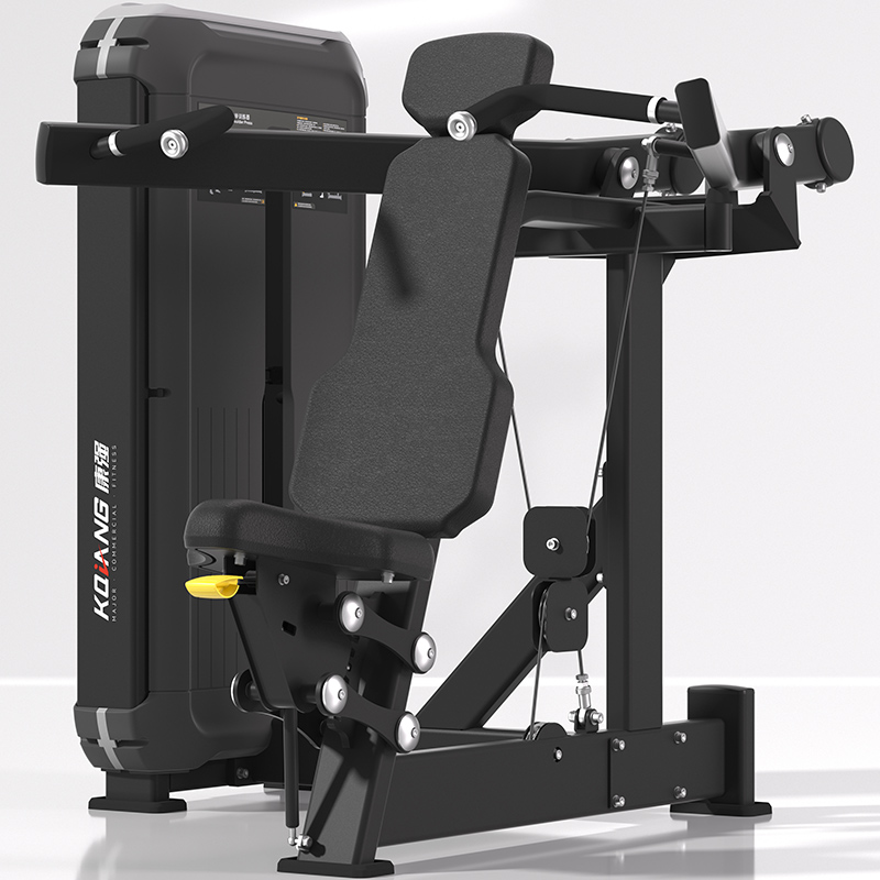 多宝电竞坐式推肩训练器7014室内专业力量专项运动健身器材